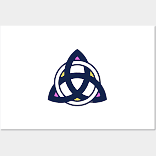 Triquetra Knot 1 Posters and Art